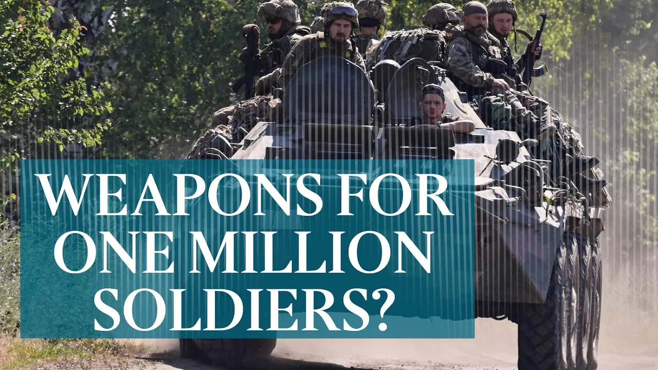 The 'major logistics challenge' of weapons for one million soldiers