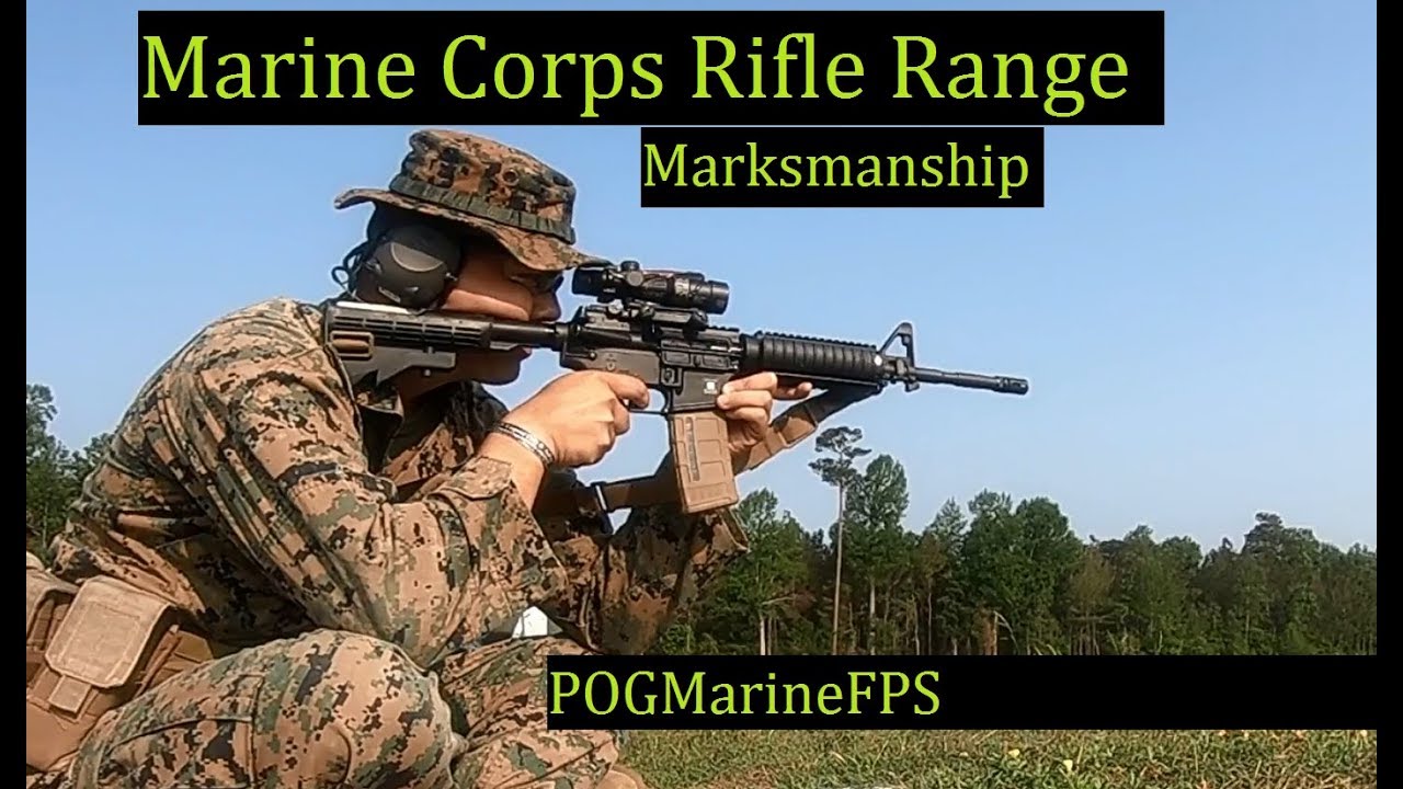 Marine Corps Rifle range m4 Qual Alpha Range StoneBay 2019 USMC Military LIVE FIRE