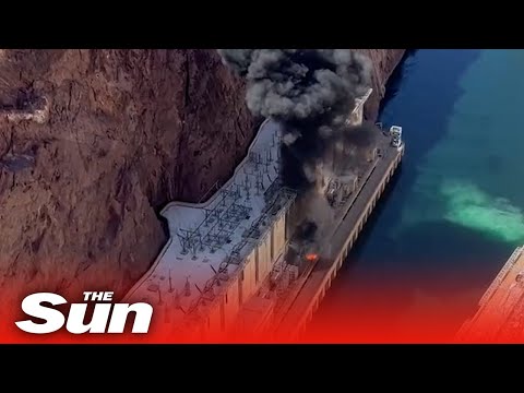 Hoover Dam explosion captured in terrifying video in Nevada