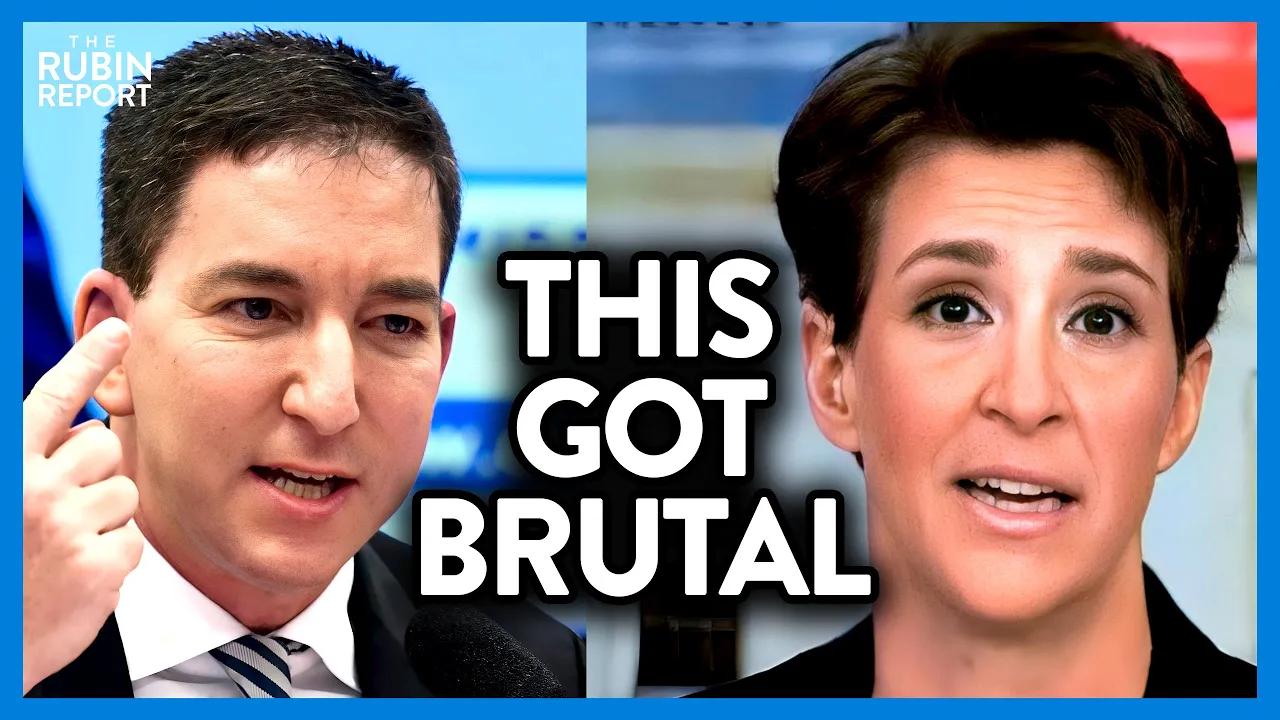 Greenwald's Response Is Brutal When Maddow Says She Won't Repeat Lies | DM CLIPS | Rubin Report