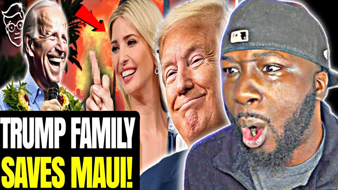 **NOT CLICKBAIT! Trump Family Travels To Maui in Secret Visit To Serve Fire Victims After Biden LIED