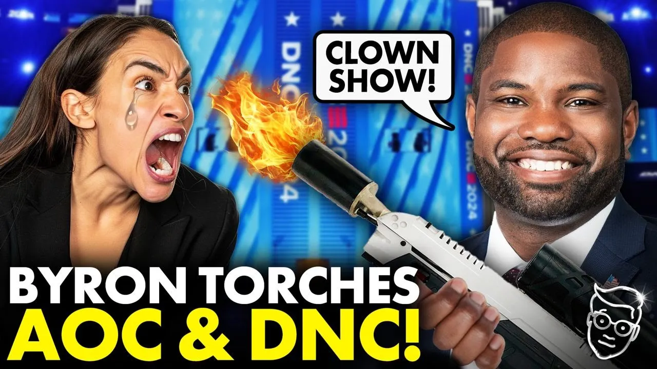 Byron Donalds TORCHES AOC Over CRINGE 'Black Pastor' Accent On DNC Stage: 'They're All Actors!'