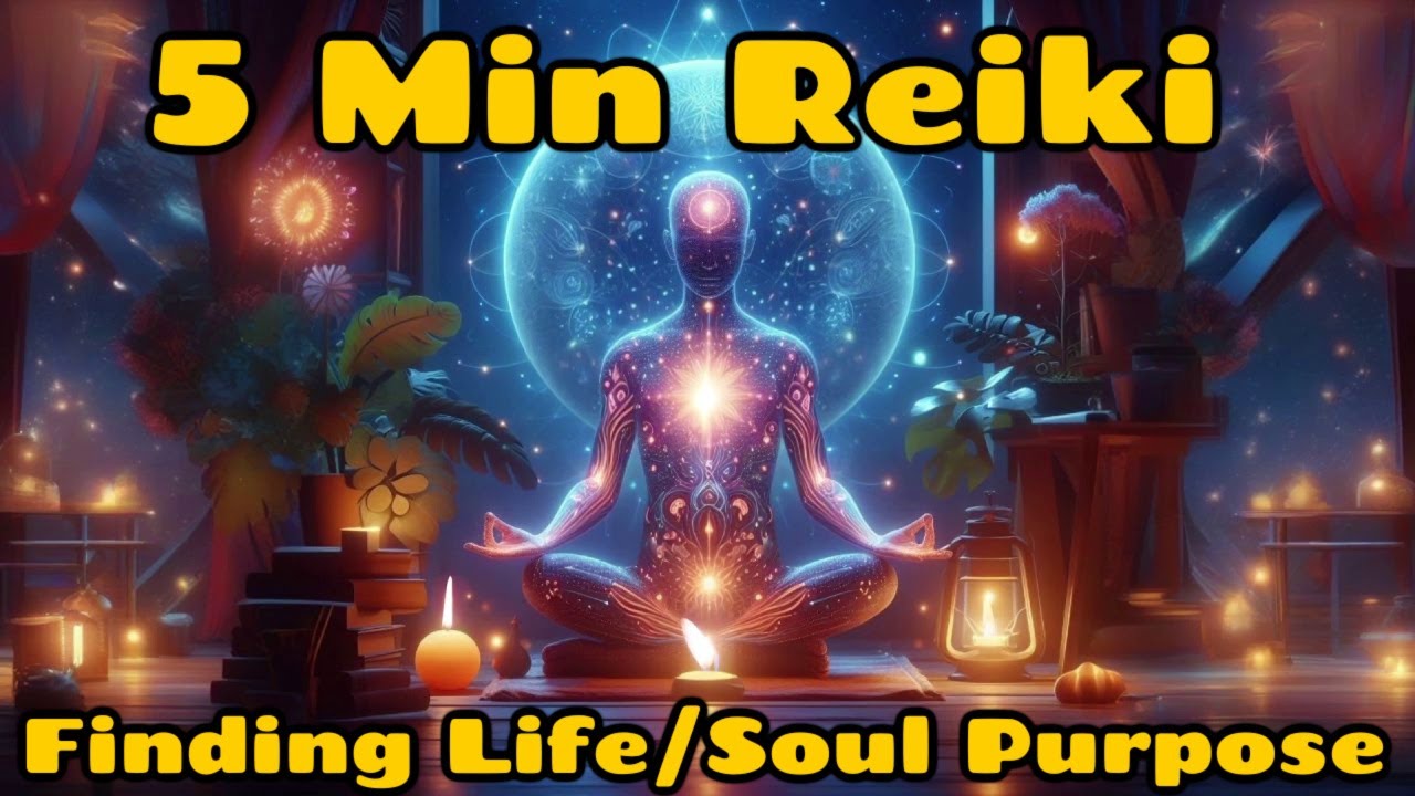 Reiki✨ Finding Soul / Life Purpose✨ 5 Minute Session✋💜🤚 Healing Hands Series
