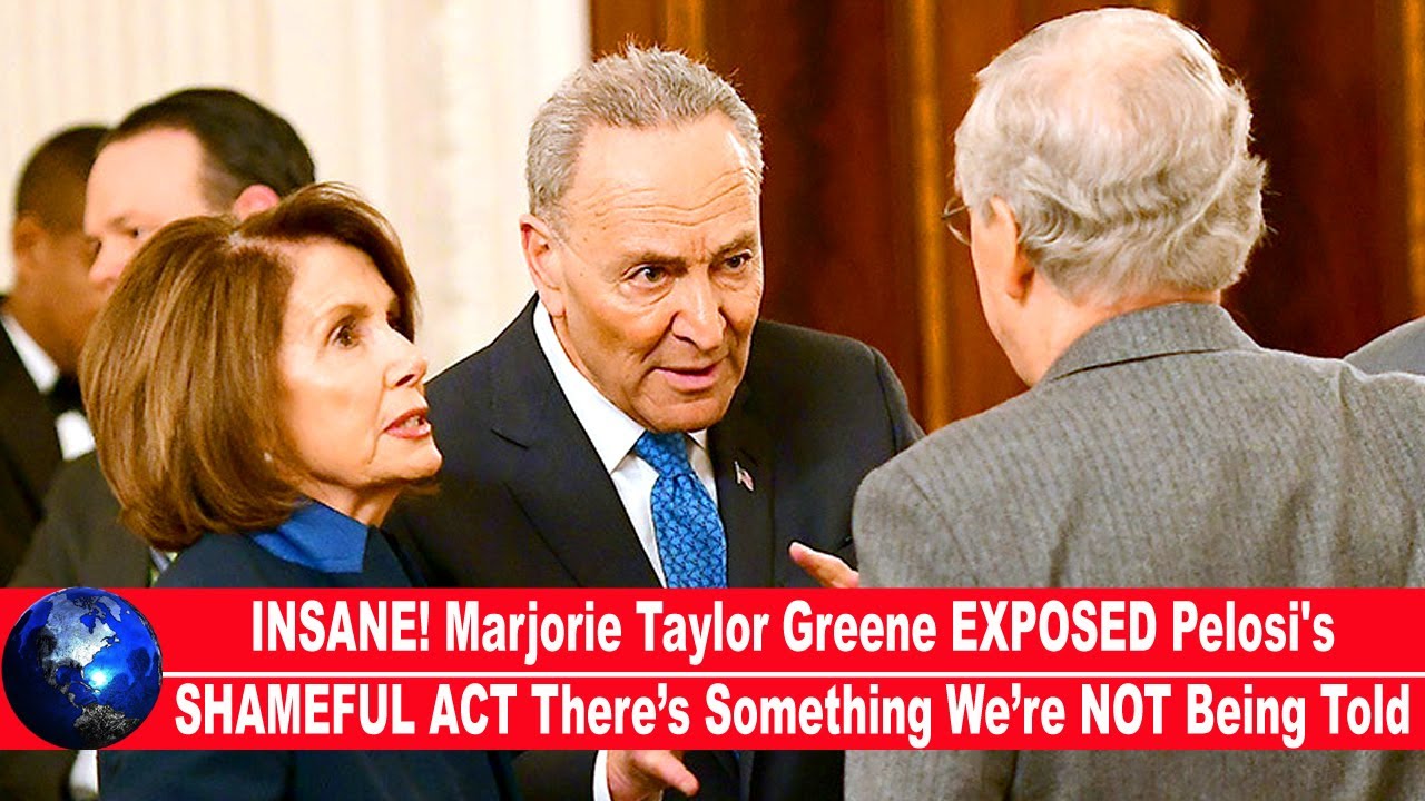INSANE! Marjorie Taylor Greene EXPOSED Pelosi's SHAMEFUL ACT There’s Something We’re NOT Being Told!