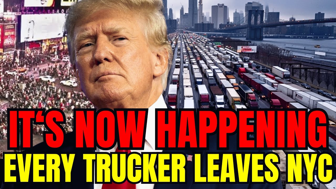This is What Happens when EVERY Truck Driver Refuses to Deliver To NYC after Trump $355M Court Trial