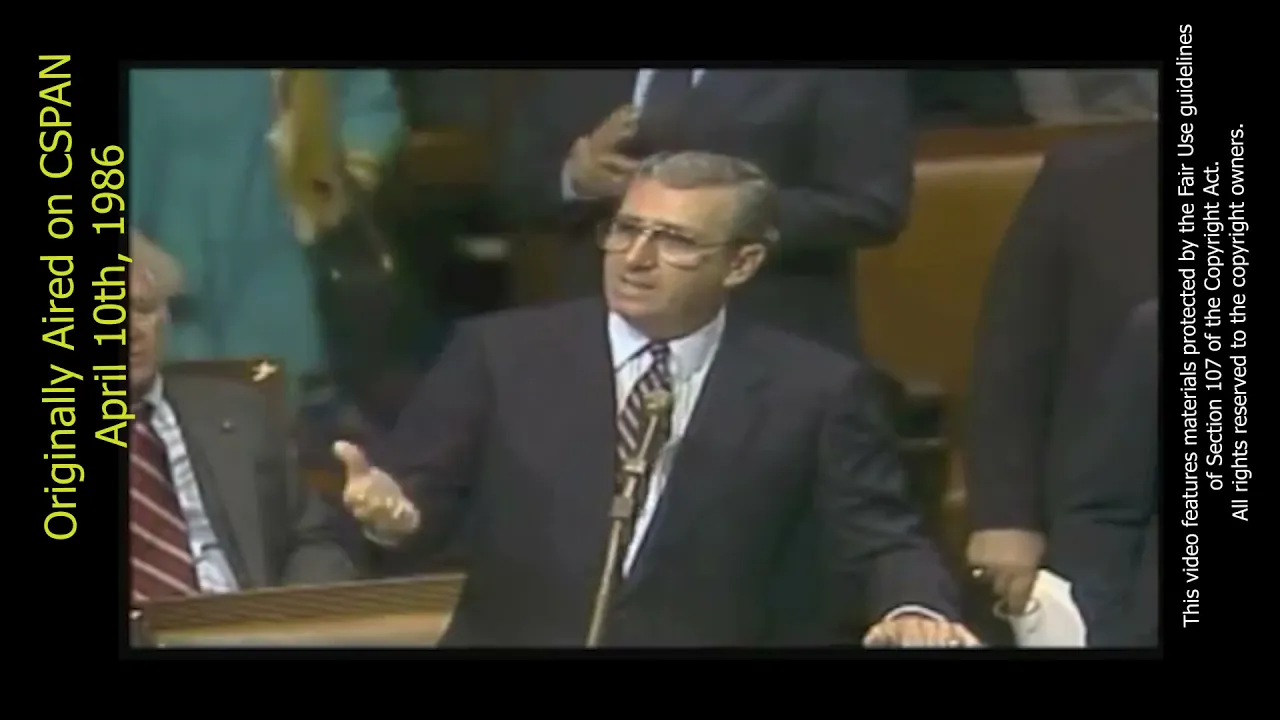'86 Machine Gun Ban,  Hughes Amendment Vote - April 10, 1986 - Flashback Friday #13