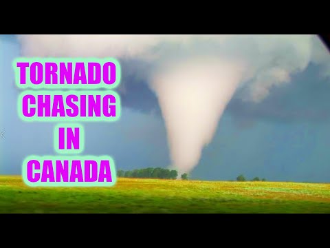 TOP TORNADO INTERCEPTS of Canada! 30+ minutes of storm chasing in the North Country