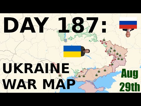 Day 187: Ukraine War Map