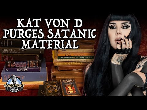 Kat Von D Purges Satanic Material