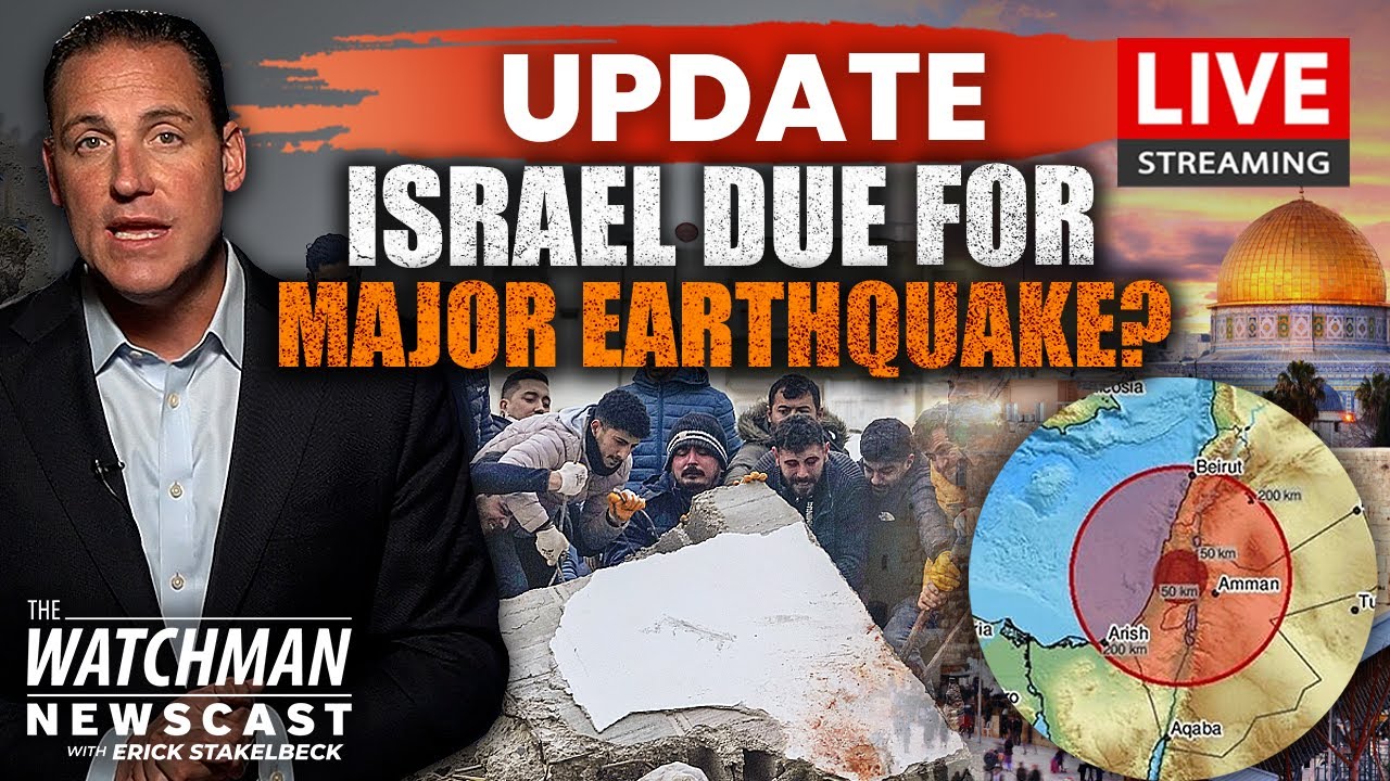 Israel Due for MAJOR Earthquake? Iran Reveals UNDERGROUND Air Force Base | Watchman Newscast LIVE