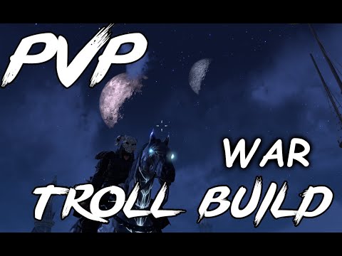 Elder Scrolls Online Troll Build Cyrodiil War #1