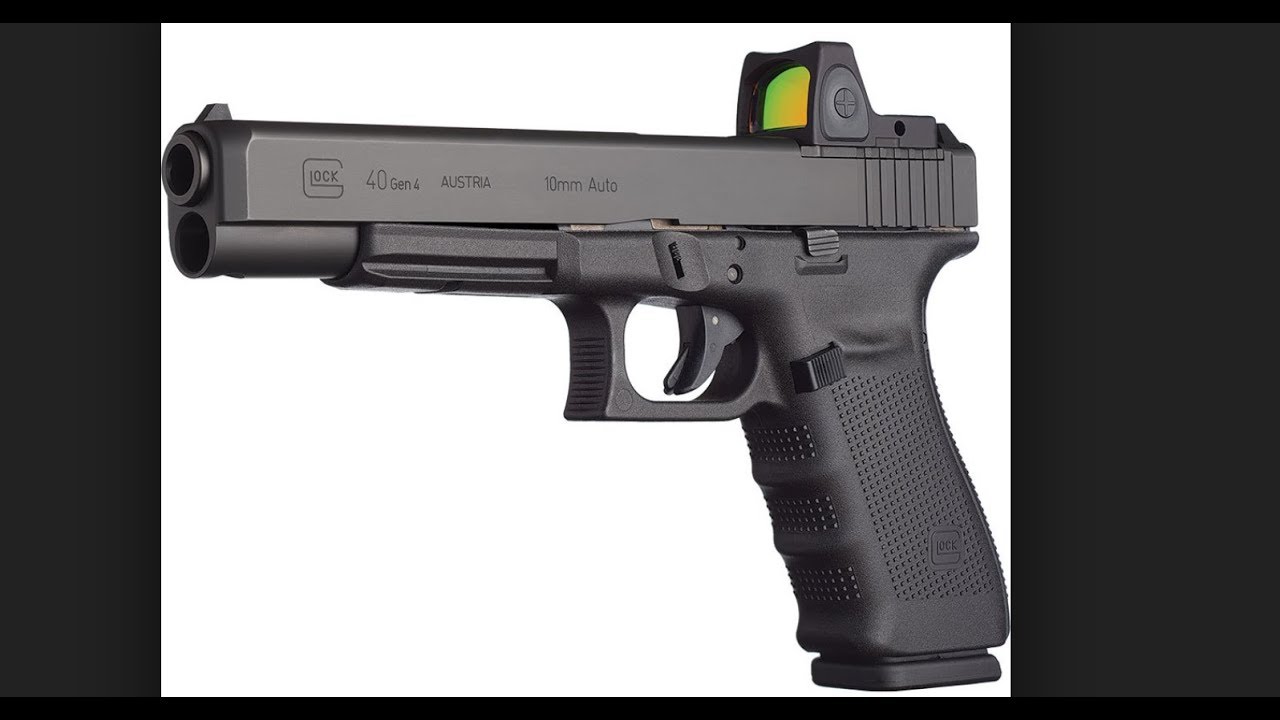 Glock G40 Gen 4 MOS with Trijicon RMR tabletop review