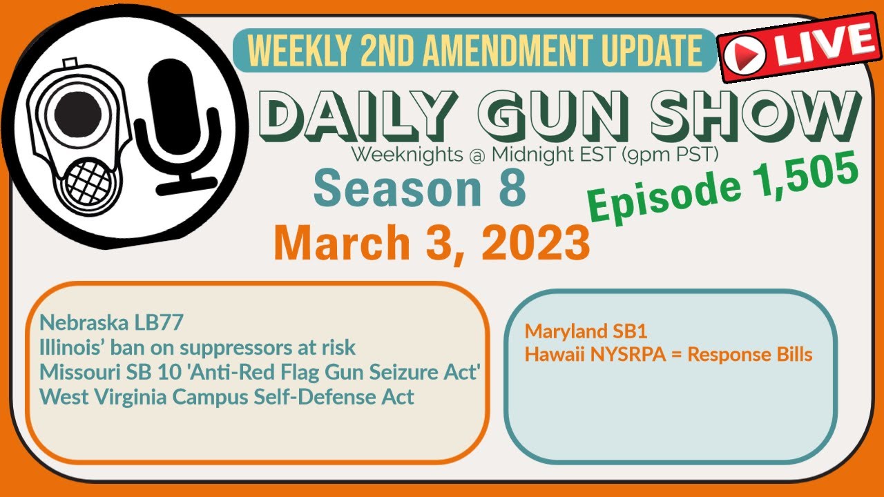 Weekly 2nd Amendment Update - Mar 3, 2023