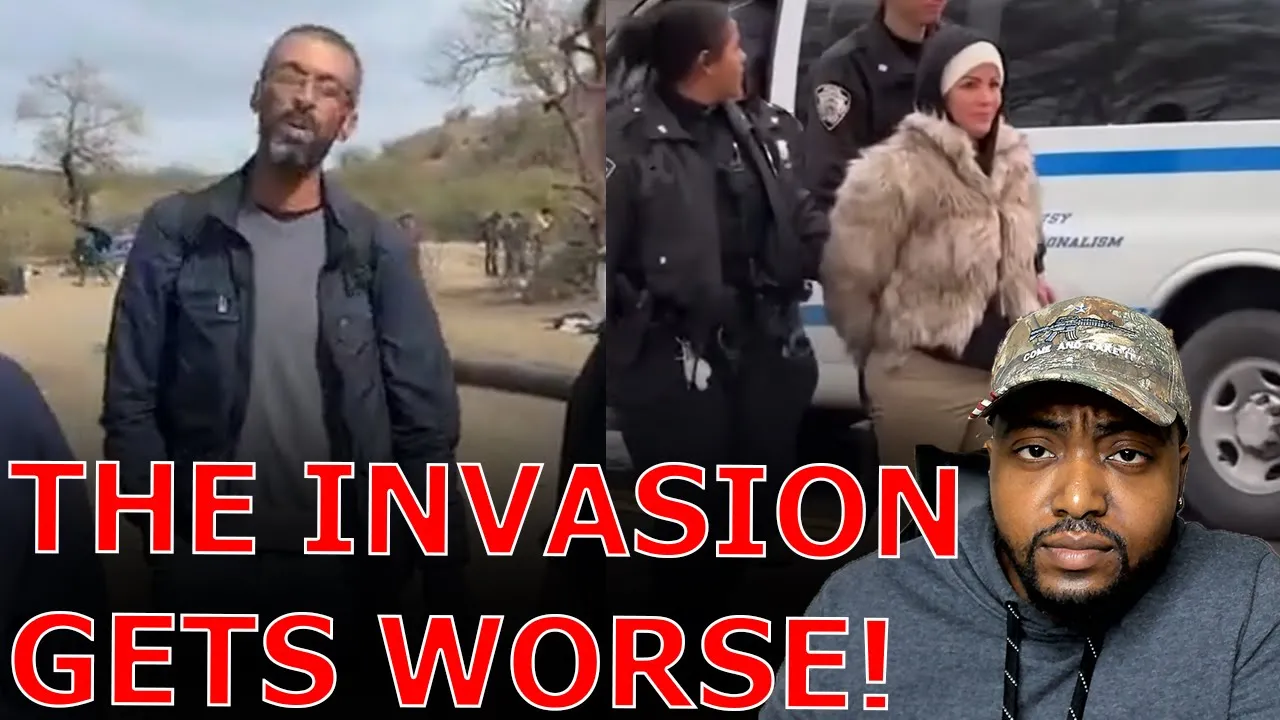 Illegal Immigrant WARNS Journalist 'Soon You’re Going To Know Who I Am' As Migrant BRAWLS BREAKOUT!