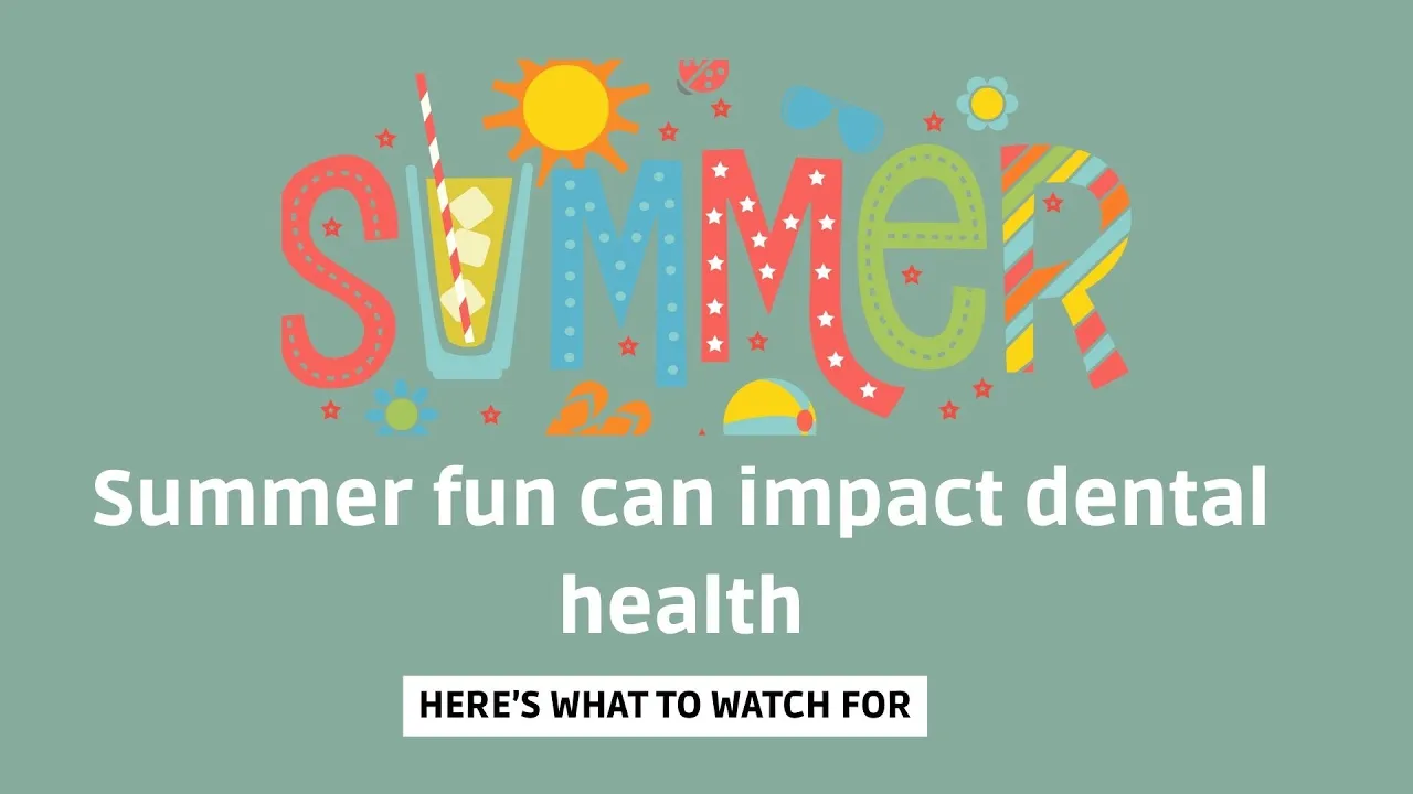 Impact of Summer Activities on Dental Health