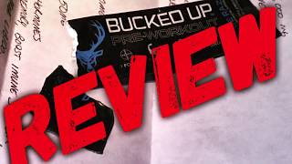 Bucked up pre workout review blue razz