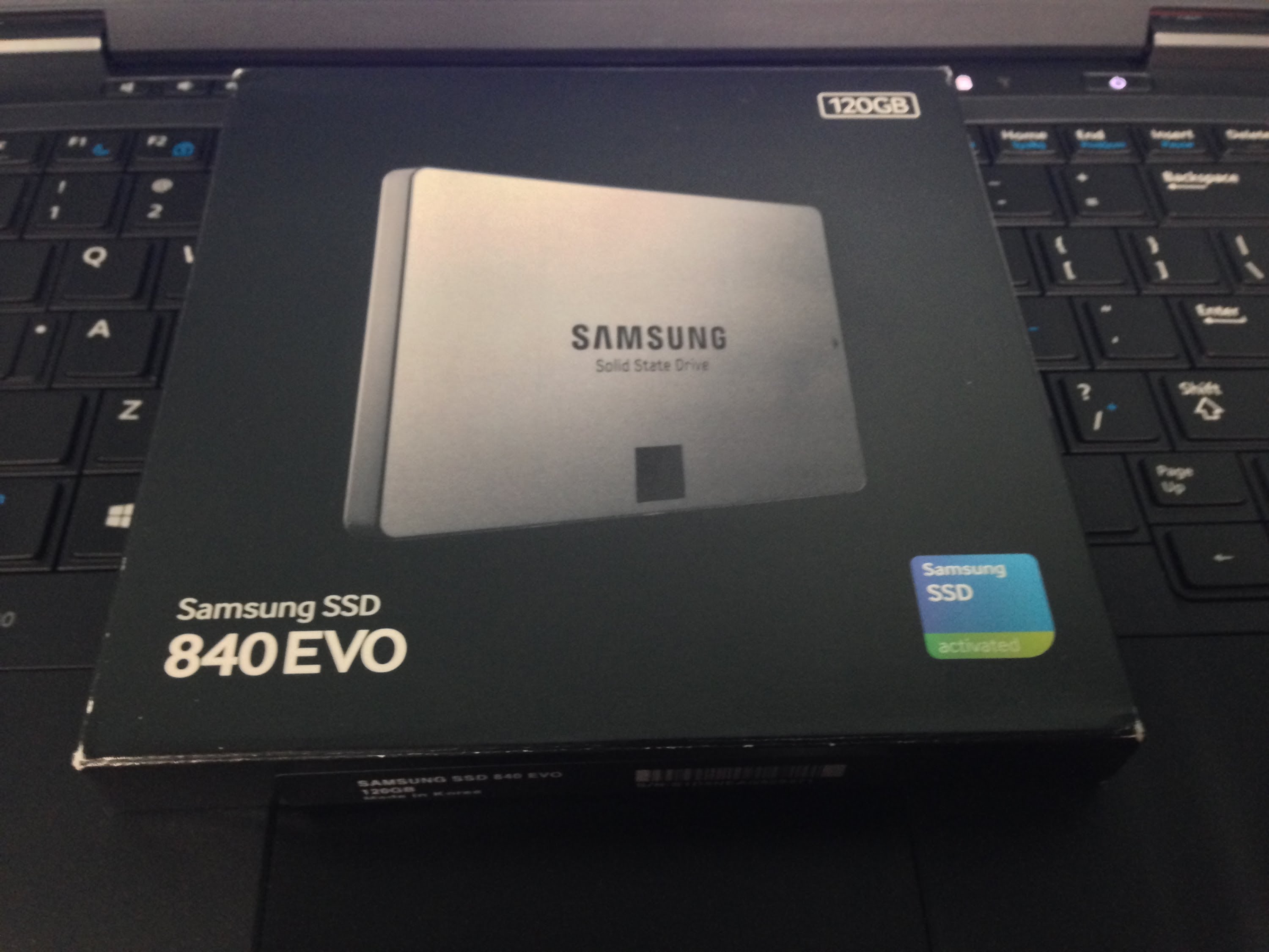 AS SSD Benchmark, Samsung 840 EVO (MZ-7TE120BW) 120GB, SATA III