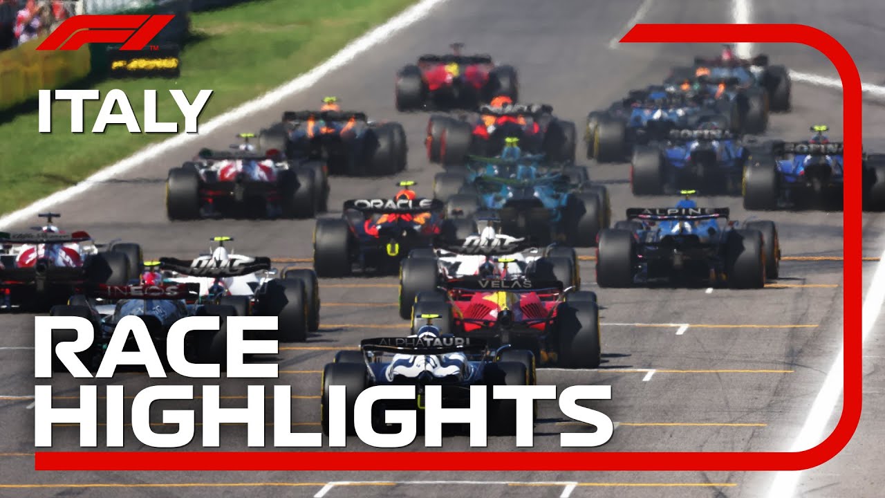 Race Highlights | 2022 Italian Grand Prix