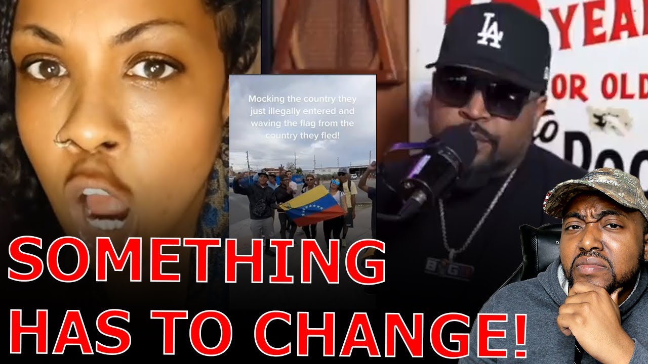 Black Woman GOES OFF On Illegal Immigrants MOCKING America As Ice Cube Calls To Abandon Democrats! (Black Conservative Perspective)