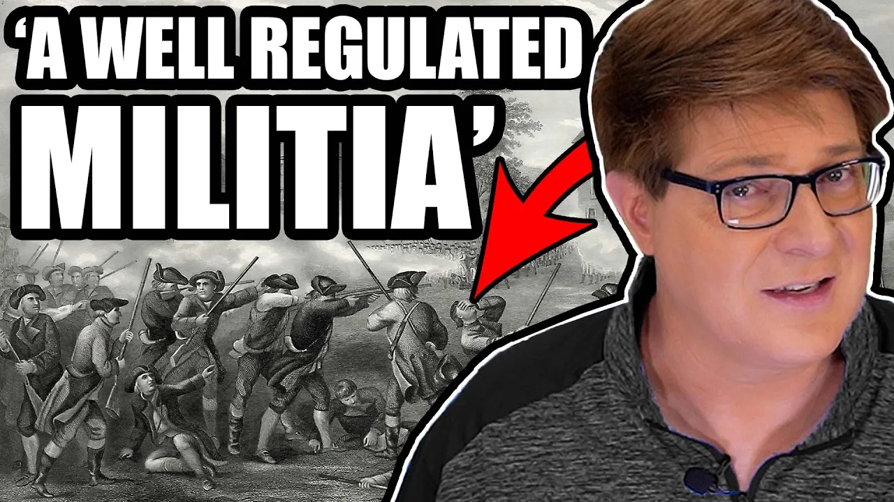 Constitutional Attorney Explains What "A Well Regulated Militia" ACTUALLY Means