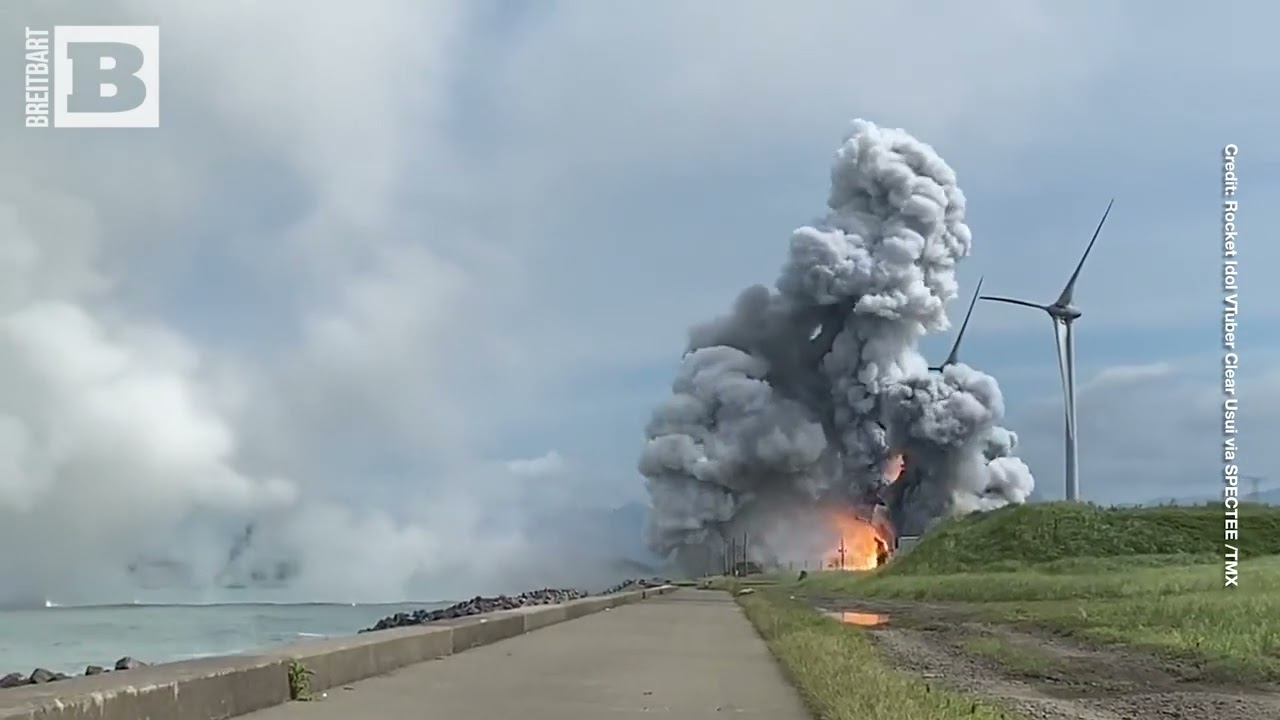WOAH! Massive Explosion Caught on Camera During Rocket Test