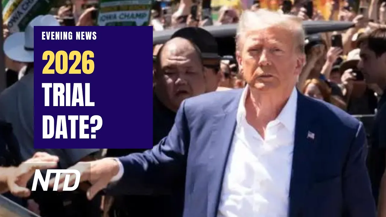 Trump Seeks 2026 Trial Date for DOJ 2020 Election Case; Hurricane Hilary Grows to Category 4