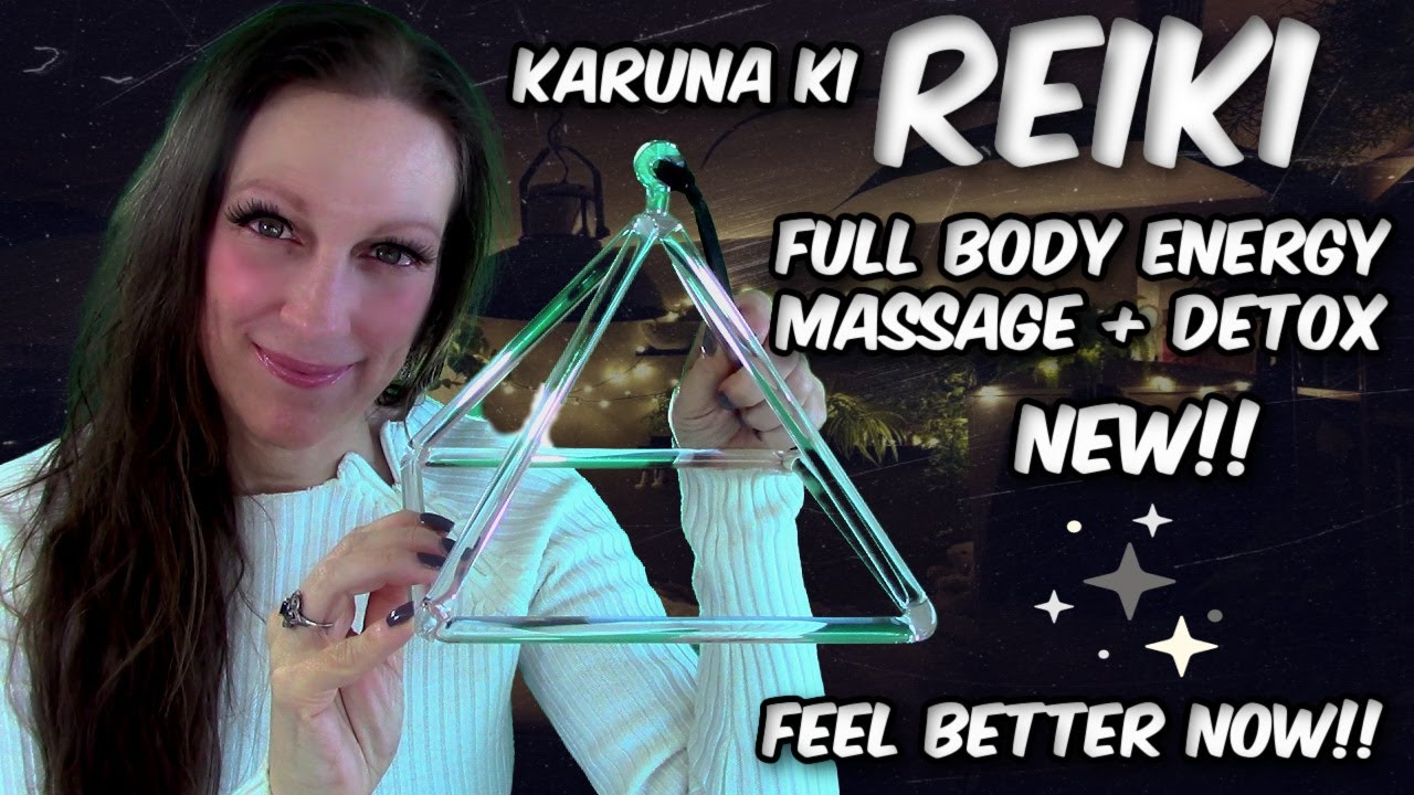 Reiki l Energy Massage & Detox l Full Body Attention l Smudge  l Crystal Pyramid Sound Healing