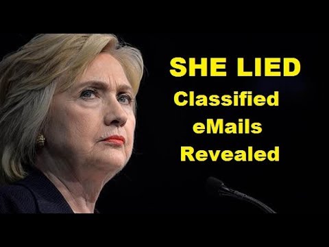 03.26.19 CLASSIFIED eMails Revealed! PROOF HRC LIED