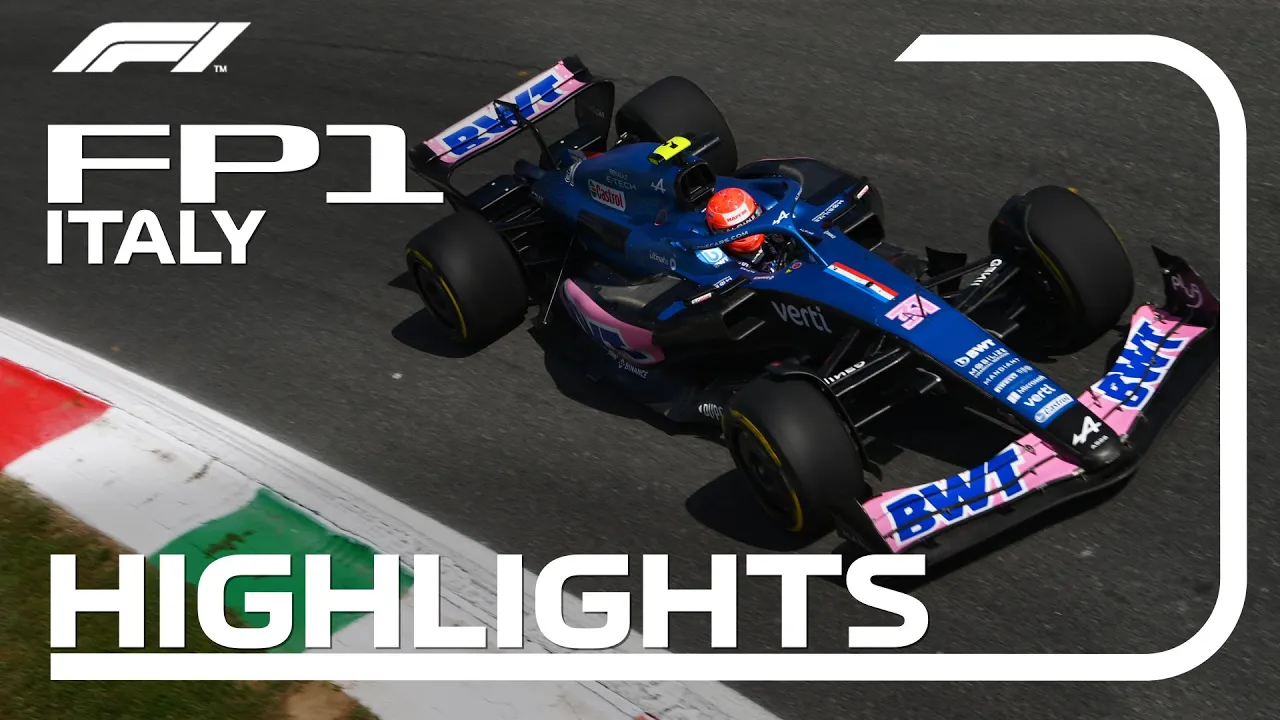 FP1 Highlights | 2022 Italian Grand Prix