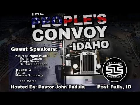 #live #irl - The People's Convoy | Stateline Speedway in Post Falls, ID | West - East Pt 2