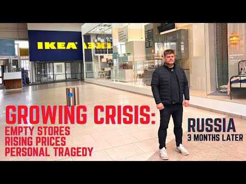 Life In Russia Under Sanctions: Empty Stores, Rising Prices, Personal Tragedy