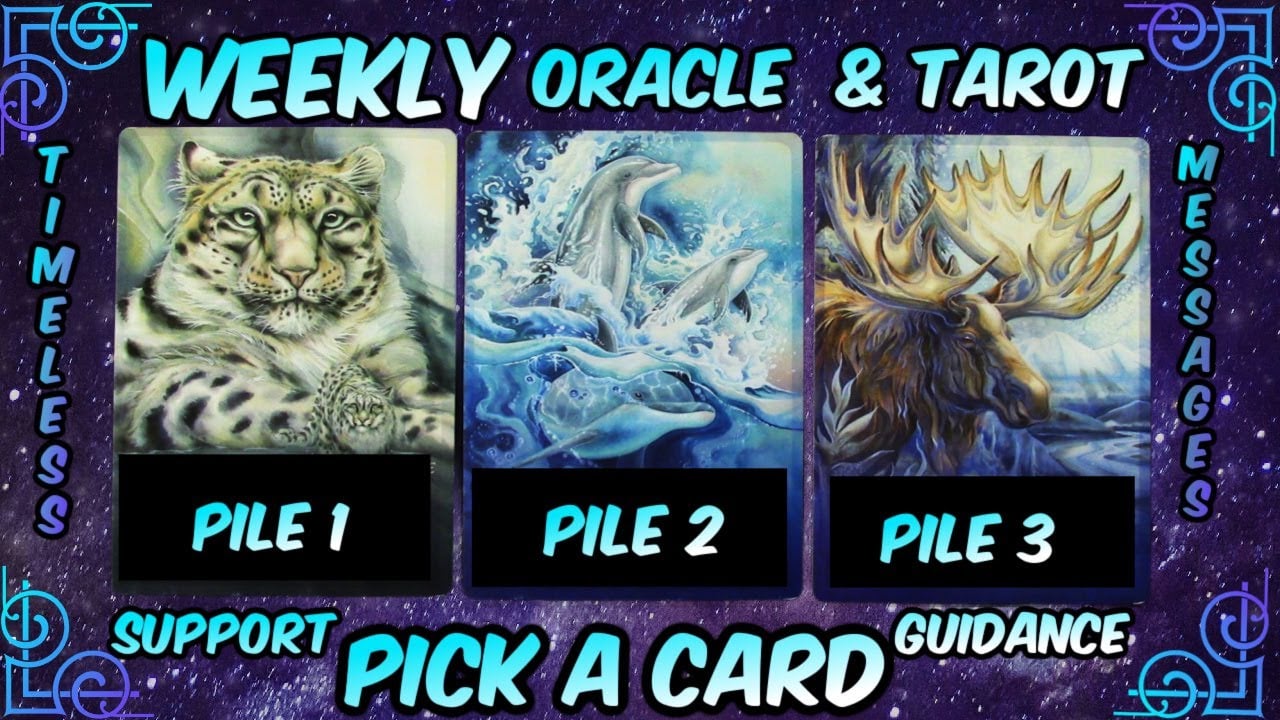 Pick A Card Oracle & Tarot🕛Timeless Messages From The Universe 🌌 Weekly Guidance & Support😄