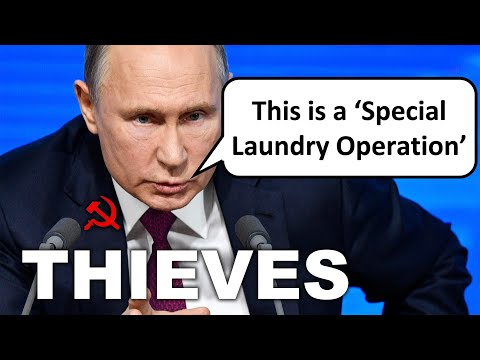 Russian Soldiers Keep Stealing Washers and Dryers