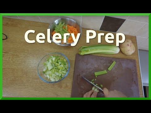 How to Prepare Celery - Fast!