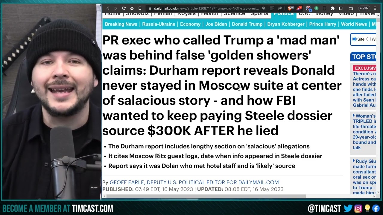 Democrats PANIC As Durham Report PROVES Soft Coup Against Trump, Media Tries To COVER IT UP
