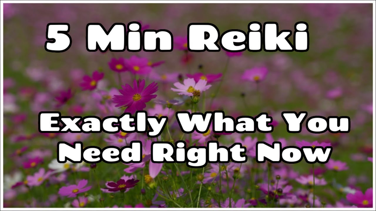 Reiki For What You Need Right Now / 5 Min Session / Healing Hands Series