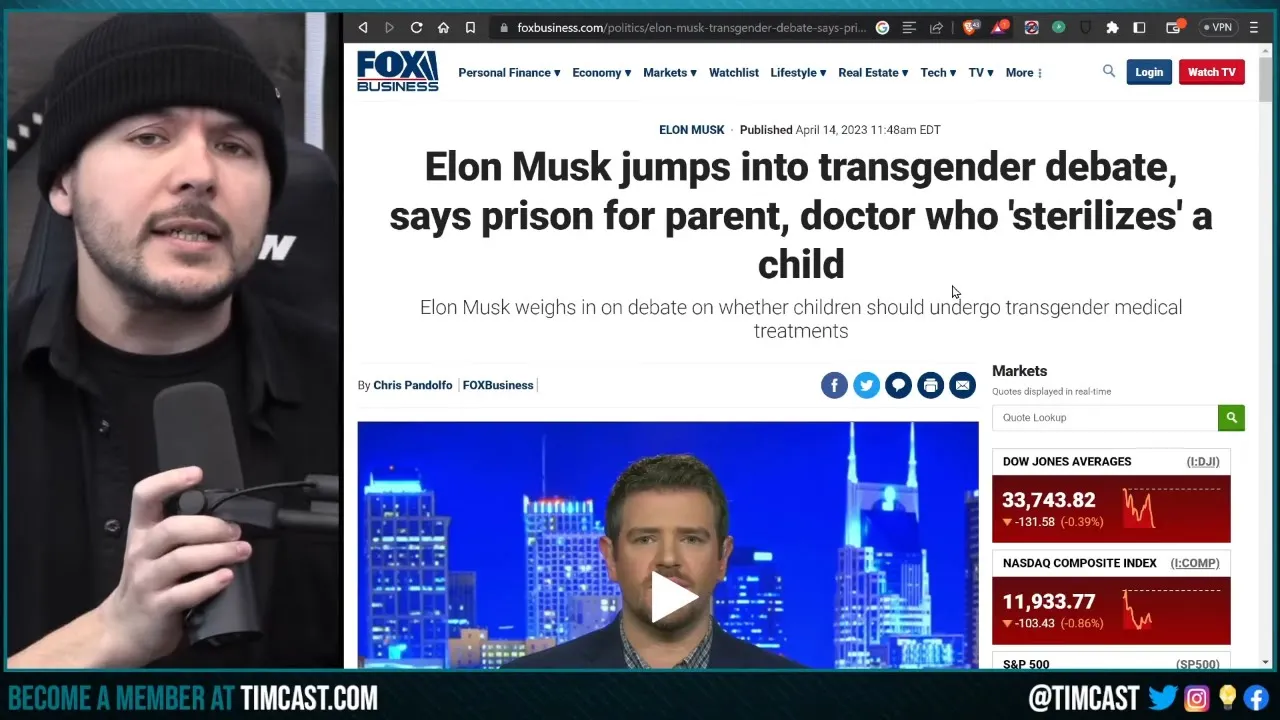 Elon Musk DOUBLES DOWN Demanding PRISON For Parents Who Gender Transition Children