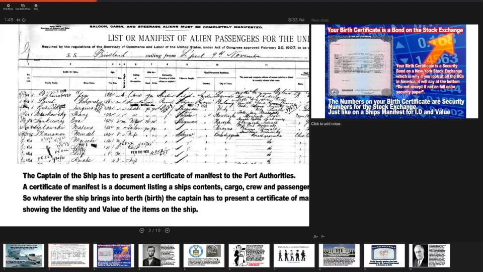 The Hidden Truth of our Birth Certificate
