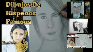 Dibujos de Hispanos Famosos