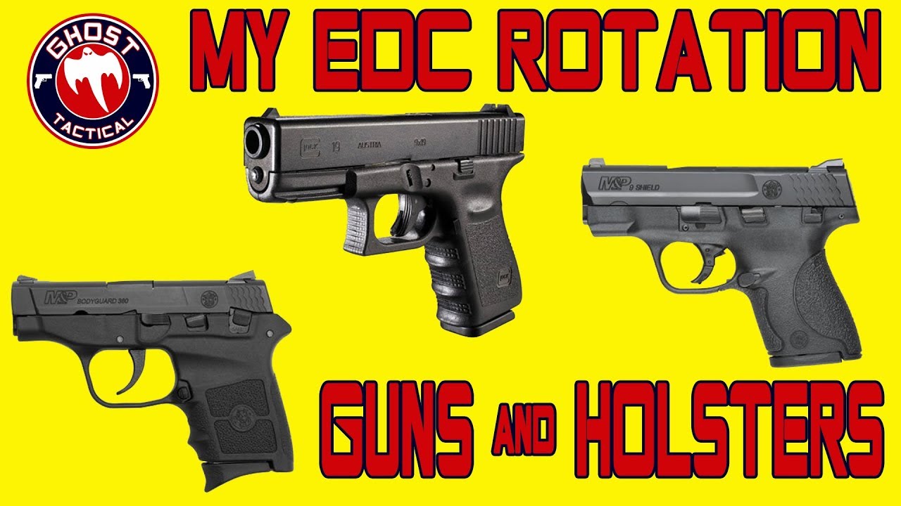 Concealed Carry:  A Marine's Every Day Carry (EDC) Rotation with Holster Options