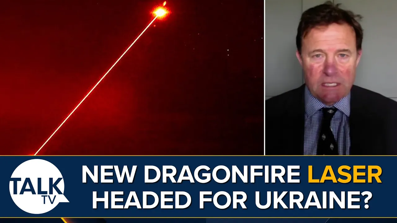 “Game Changer” British Military’s New DragonFire Laser To Shoot Down Russian Drones