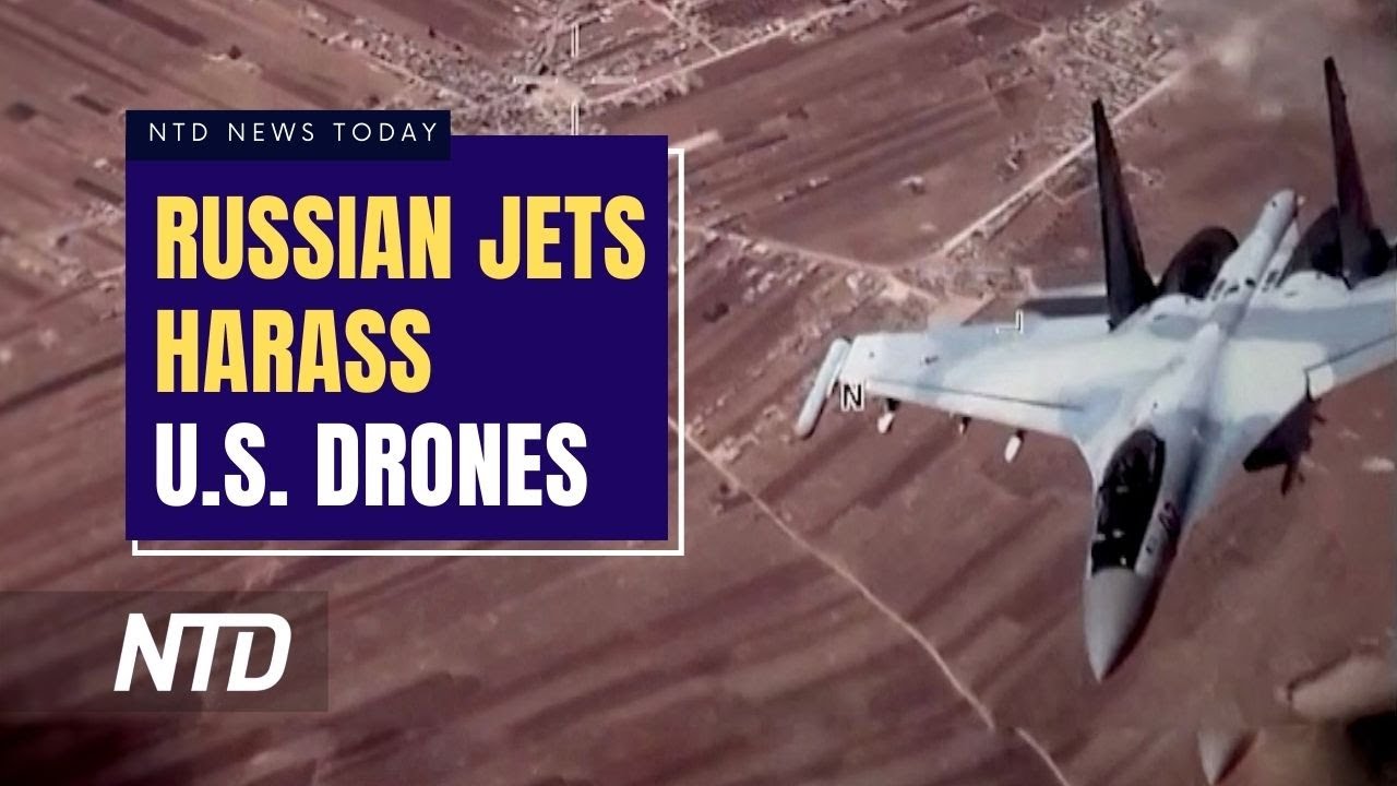 Russian Jets Harass US Drones Over Syria; NYC Companies Required to Prove AI Hiring Not Biased | NTD