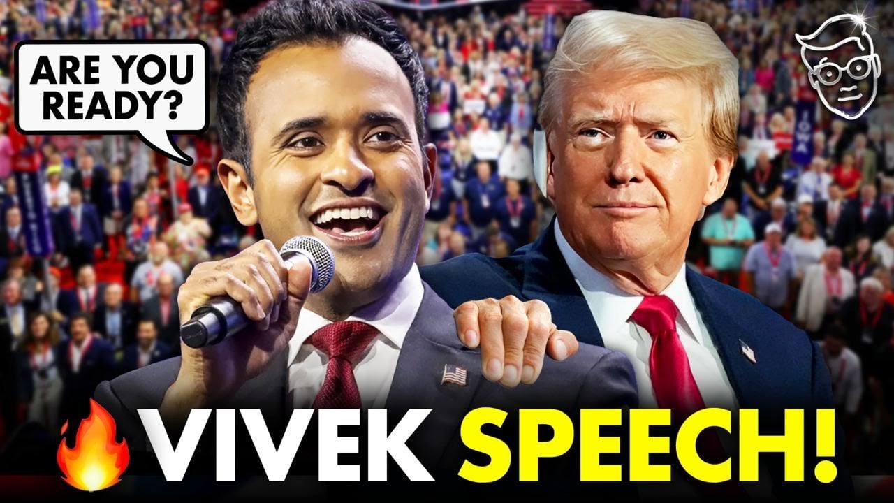 Vivek Brings HOUSE DOWN With Flamethrower Speech At RNC As Crowd ROARS 🔥 Every Word of This...