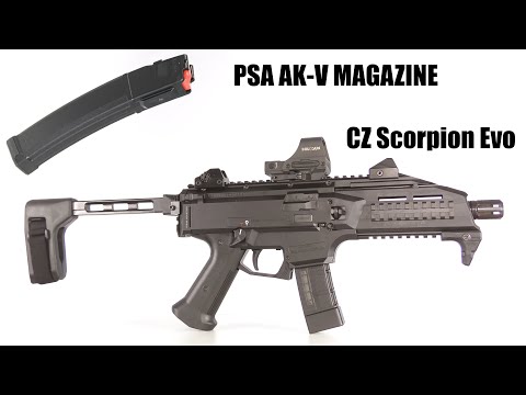 Scorpion Evo with an AKV Mag - Does it Function