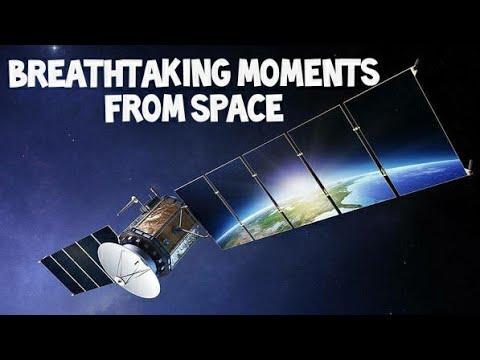 Flat Earth: Breathtaking moments from space.