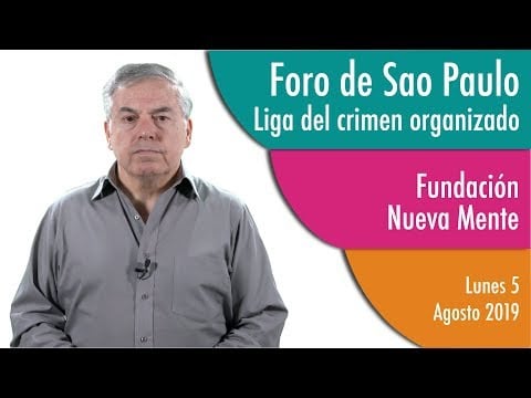 Juan Lehuedé: Foro de Sao Paulo - Liga del crimen organizado