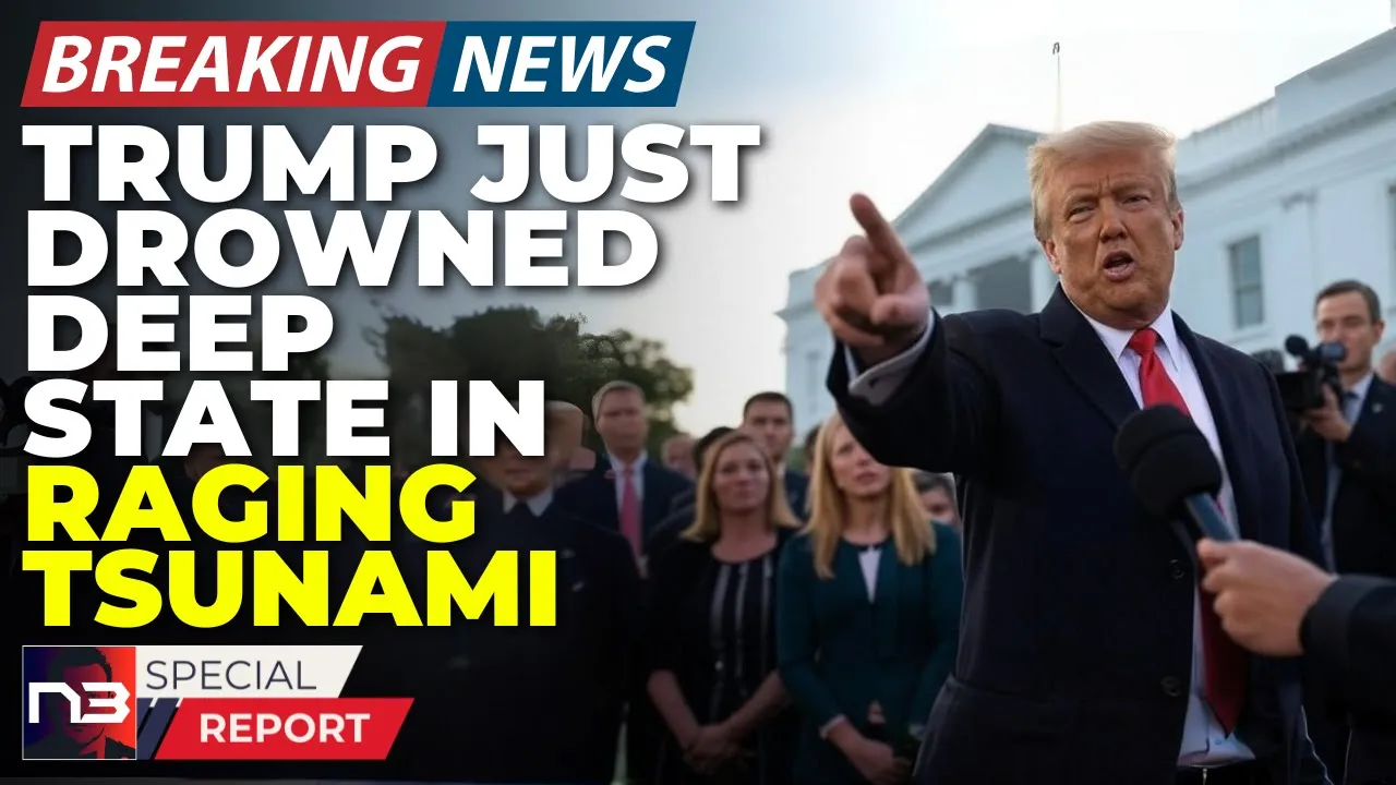 🚨BREAKING: Trump TSUNAMI Strikes the Swamp and You Won't Believe What's Happening NOW!