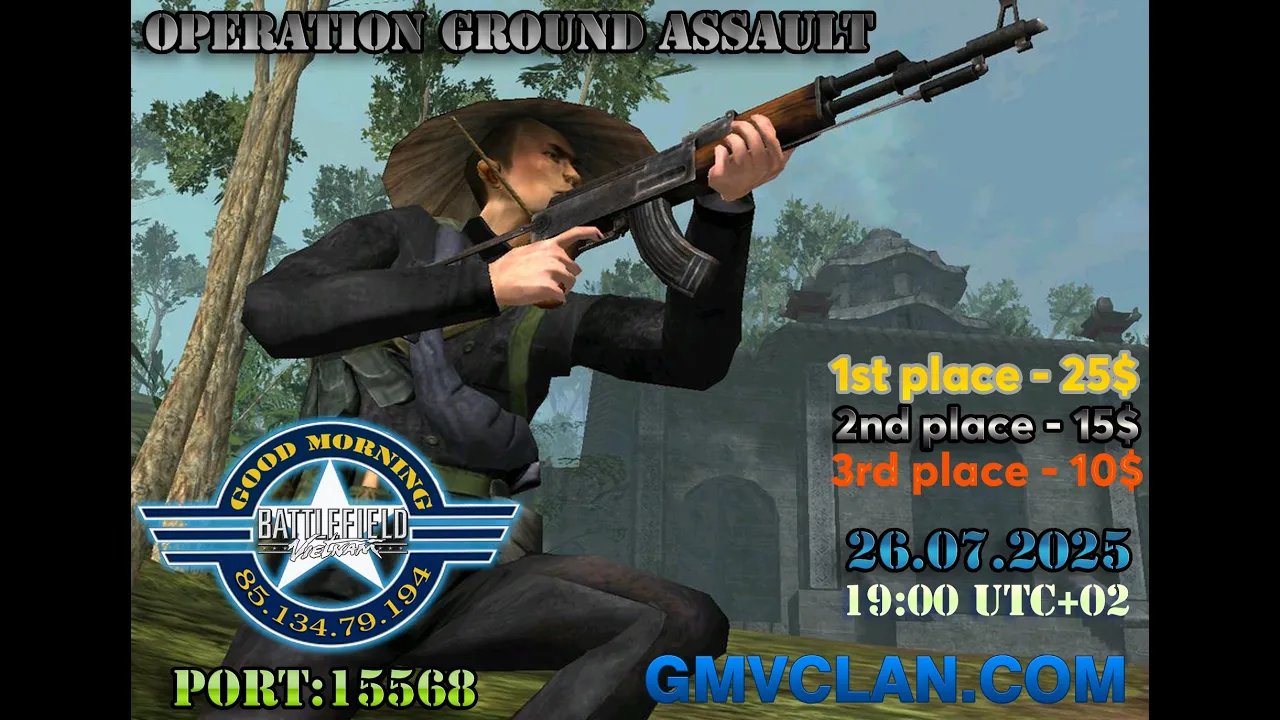 -{GmV}- Operation Ground Assault $$$CASH$$$ Event