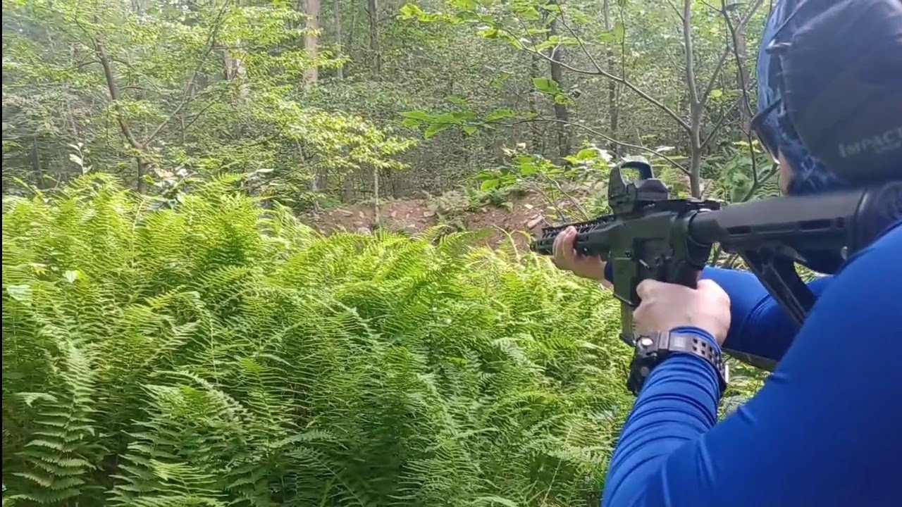 Rifle to Pistol transition drills - 360°
