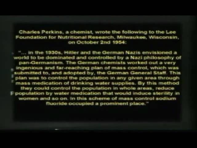 Fluoride Used in Nazi Concentration Camps!